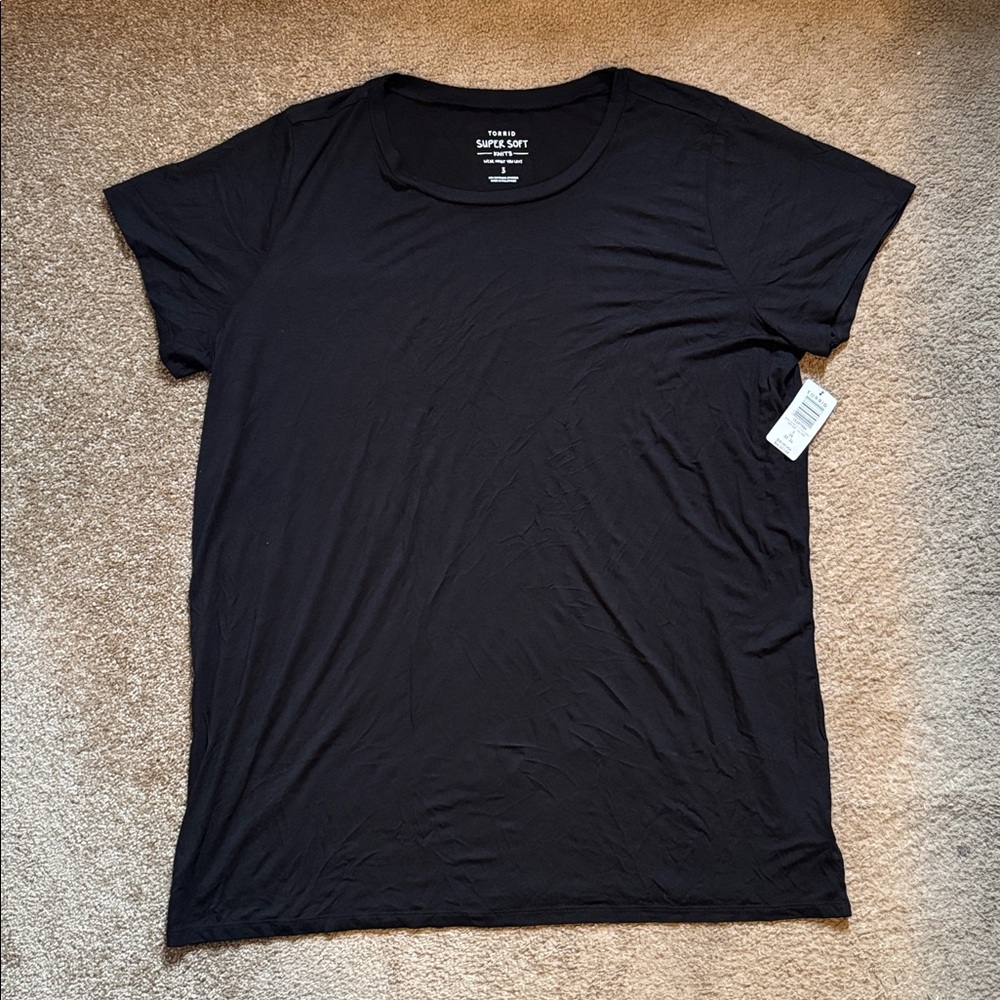 NWT Torrid Super Soft Knits Short Sleeve Tee Size 3 22-24